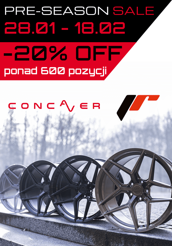 JR Concaver Pre-Season Sale
